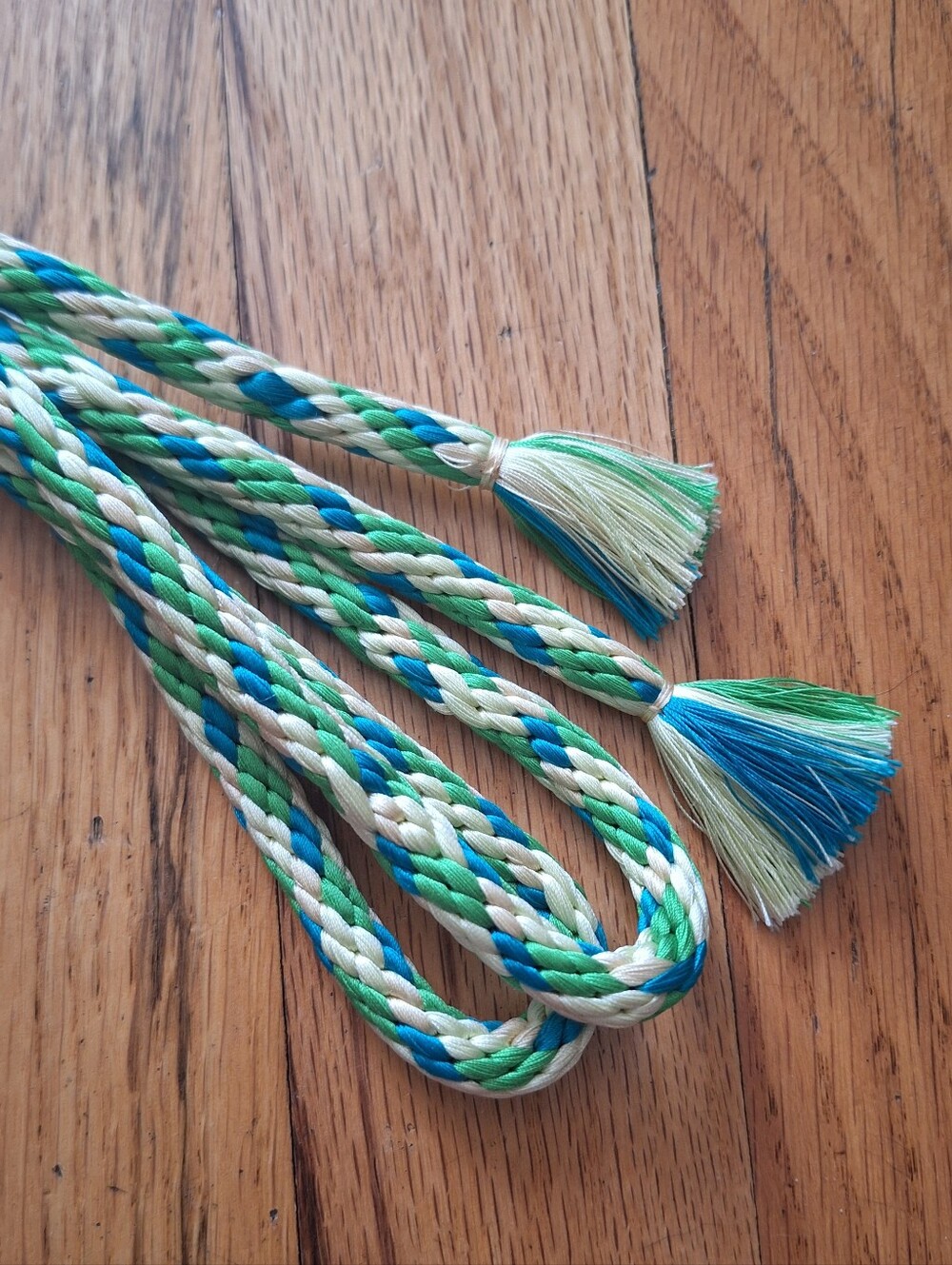 Vintage Silk Round Braid Obijime